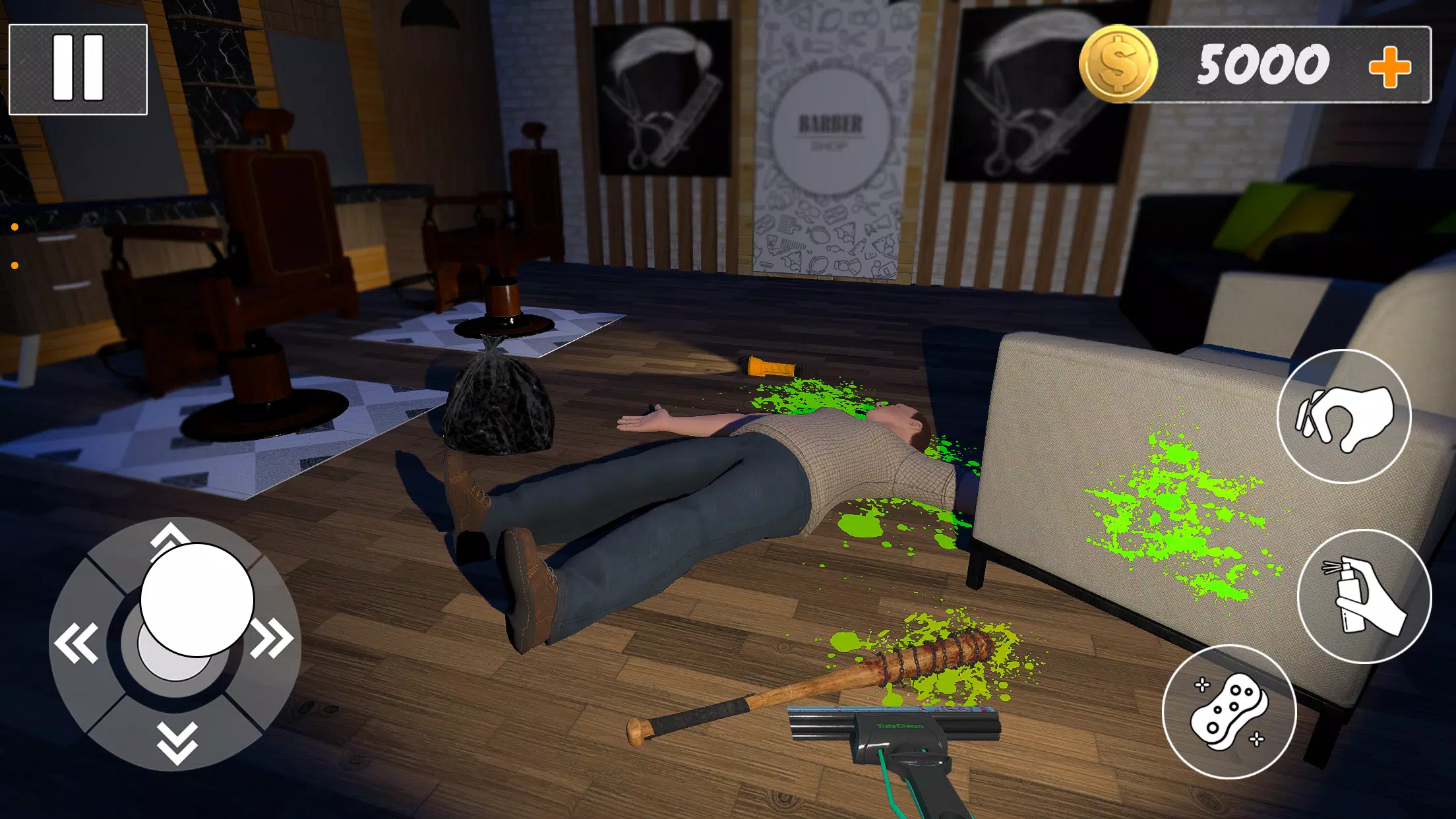Murder Evidence Cleaner Games Captura de tela 3