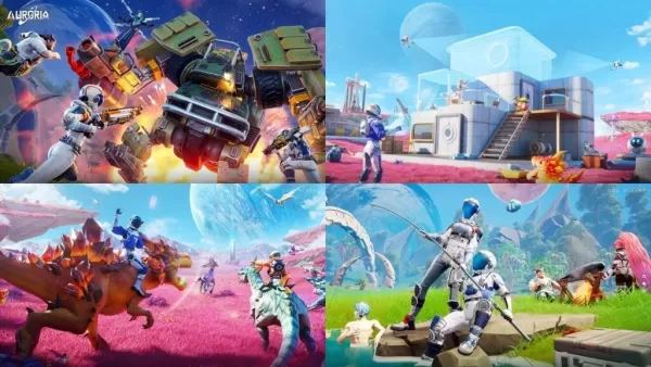 No Man's Skylike RPGシューティングゲームオーロリア：Androidに遊び心のあるジャーニーが着陸します
