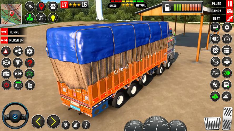 Indian Truck 3d Simulator 2024 Captura de pantalla 1