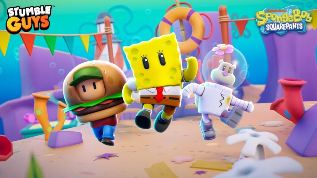 SpongeBob kembali ke lelaki yang tersandung dengan rakan, peta, dan mod!