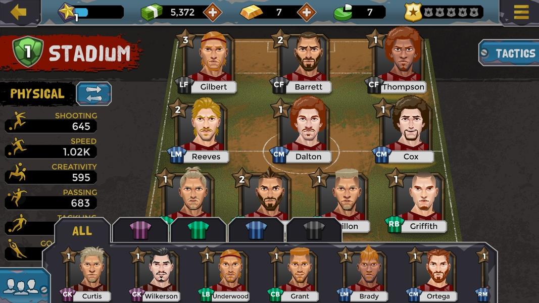 Underworld Football Manager 18應用截圖第2張