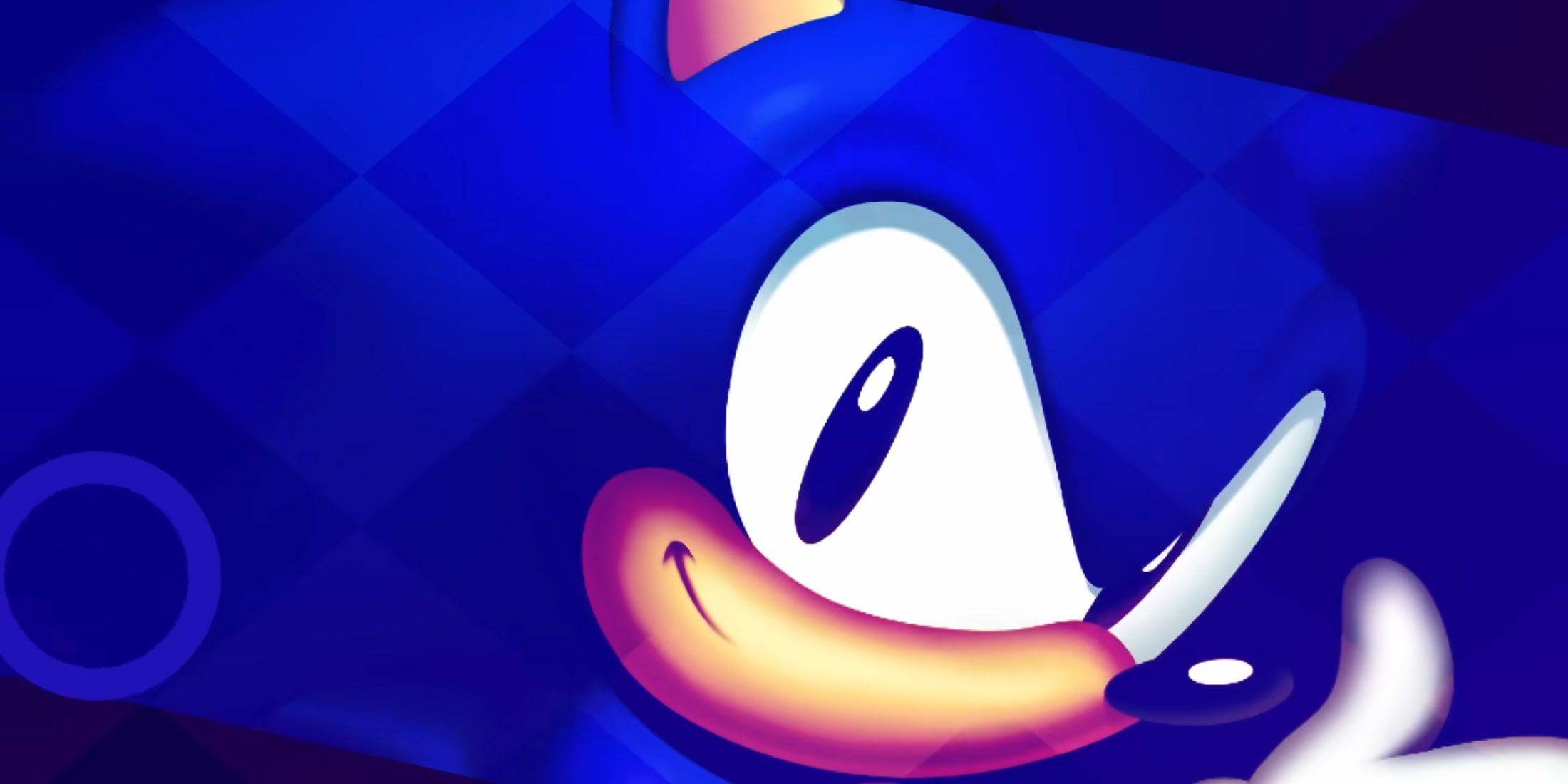 Permukaan permainan yang diilhamkan oleh 'Sonic Mania'-diilhamkan dalam talian