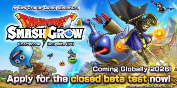 Dragon Quest Smash/Grow Abre Inscrições para Primeiro Beta Fechado