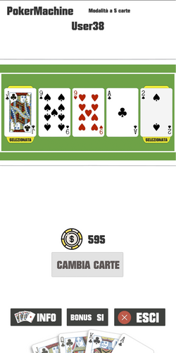 Schermata PokerMachine 2