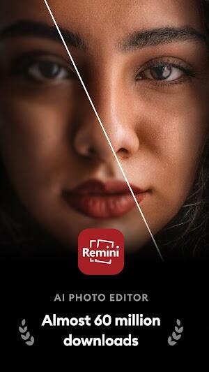 Remini - AI Photo Enhancer स्क्रीनशॉट 0