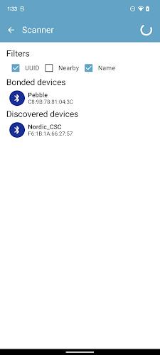 nRF Toolbox for Bluetooth LE Captura de tela 1