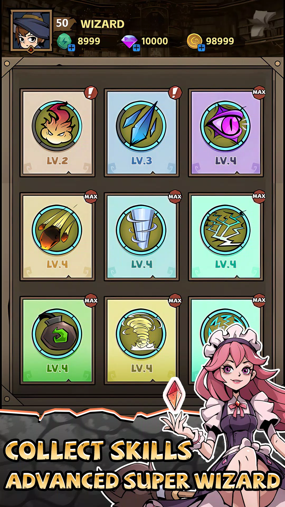 Wizard’s Survival Schermafbeelding 3