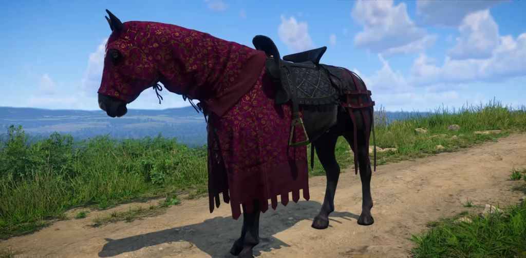 Kingdom Come Deliverance 2 Horse en Red Armor