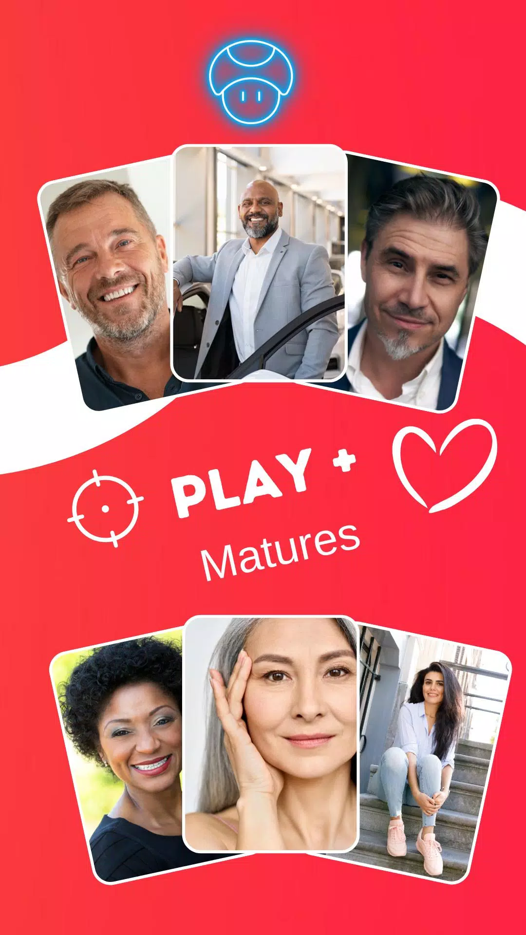 Mature Singles: Over 50 Dating ภาพหน้าจอ 1