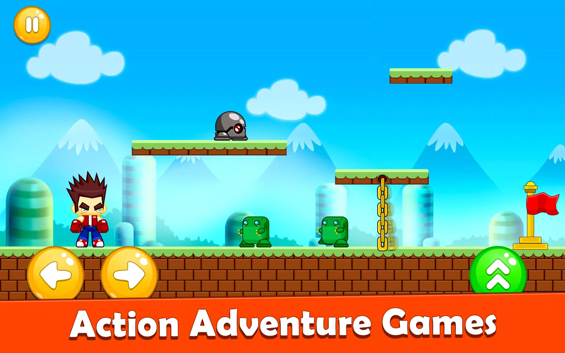 Schermata Brave Hero Adventures Game 1