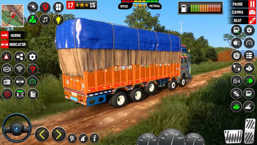 Indian Truck 3d Simulator 2024 Captura de pantalla 3
