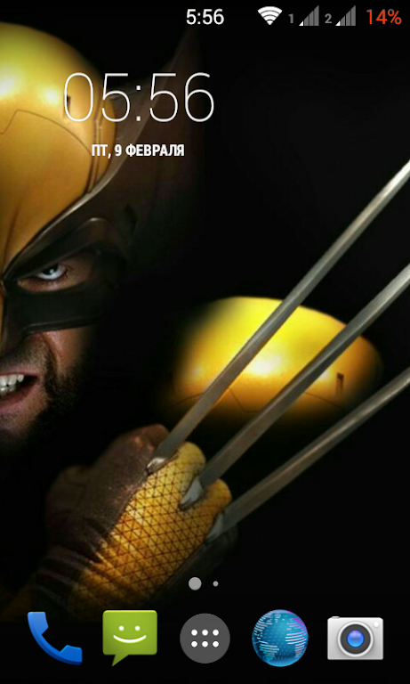 Schermata Heroes of Comics: Wolverine HD Wallpapers 0