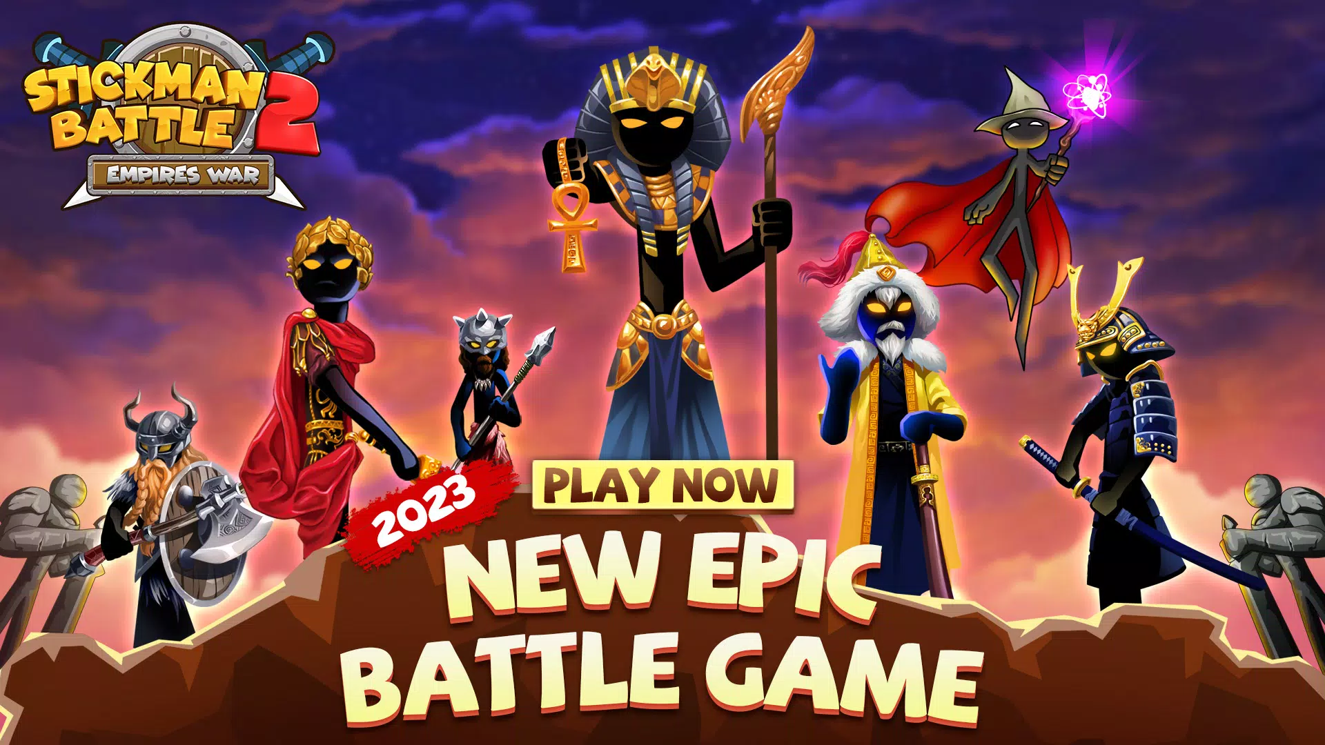 Stickman Battle 2: Empires War スクリーンショット 0