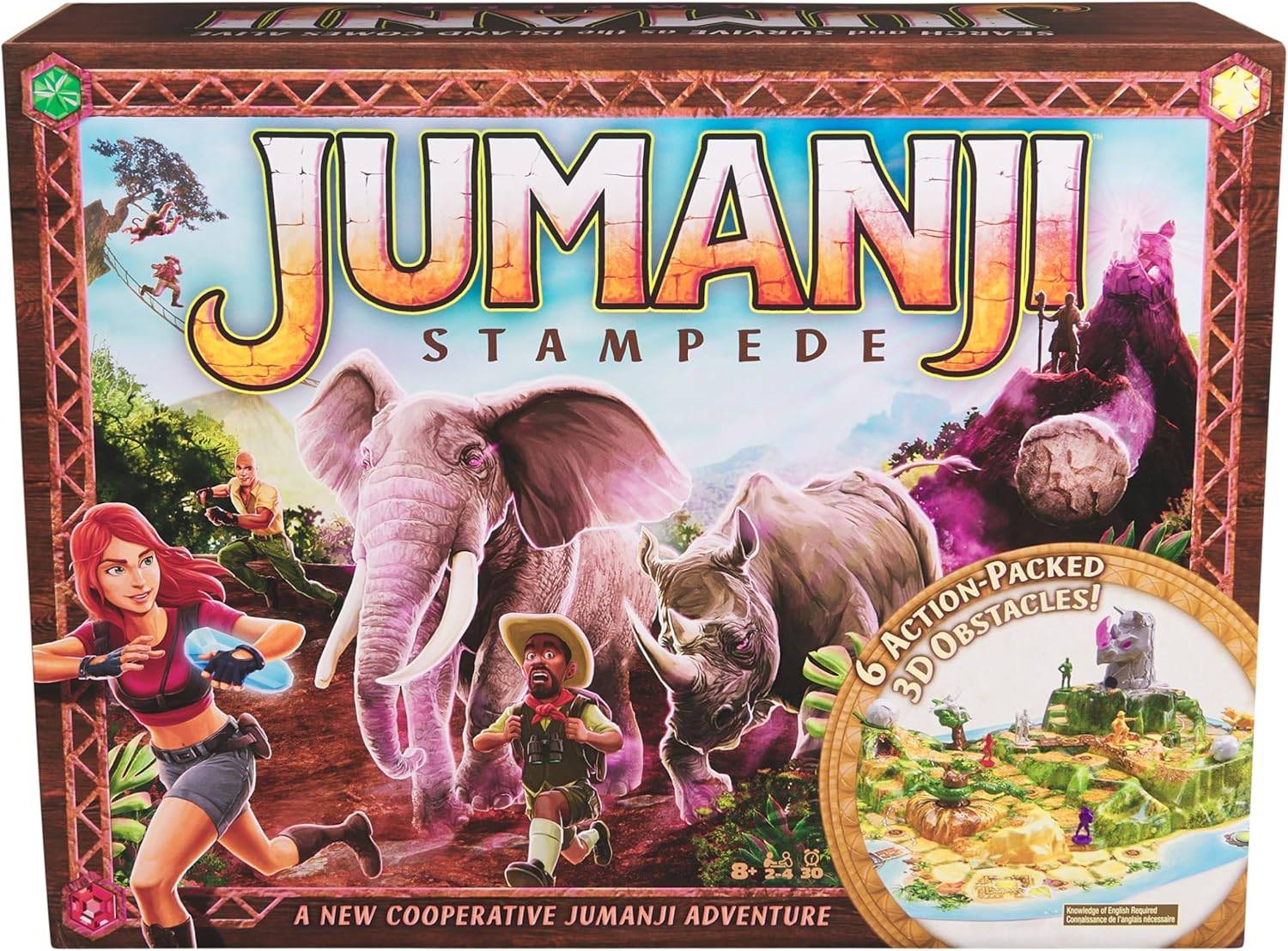 Jumanji Stampede Brettspiel jetzt 9 US -Dollar im Verkauf