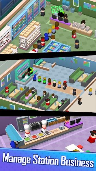 Railway Tycoon - Idle Game Mod Screenshot 1