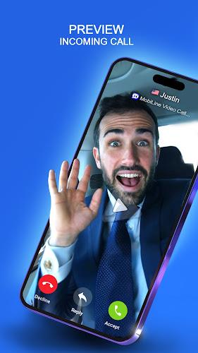 MobiLine: Video Call & Chat Ekran Görüntüsü 0