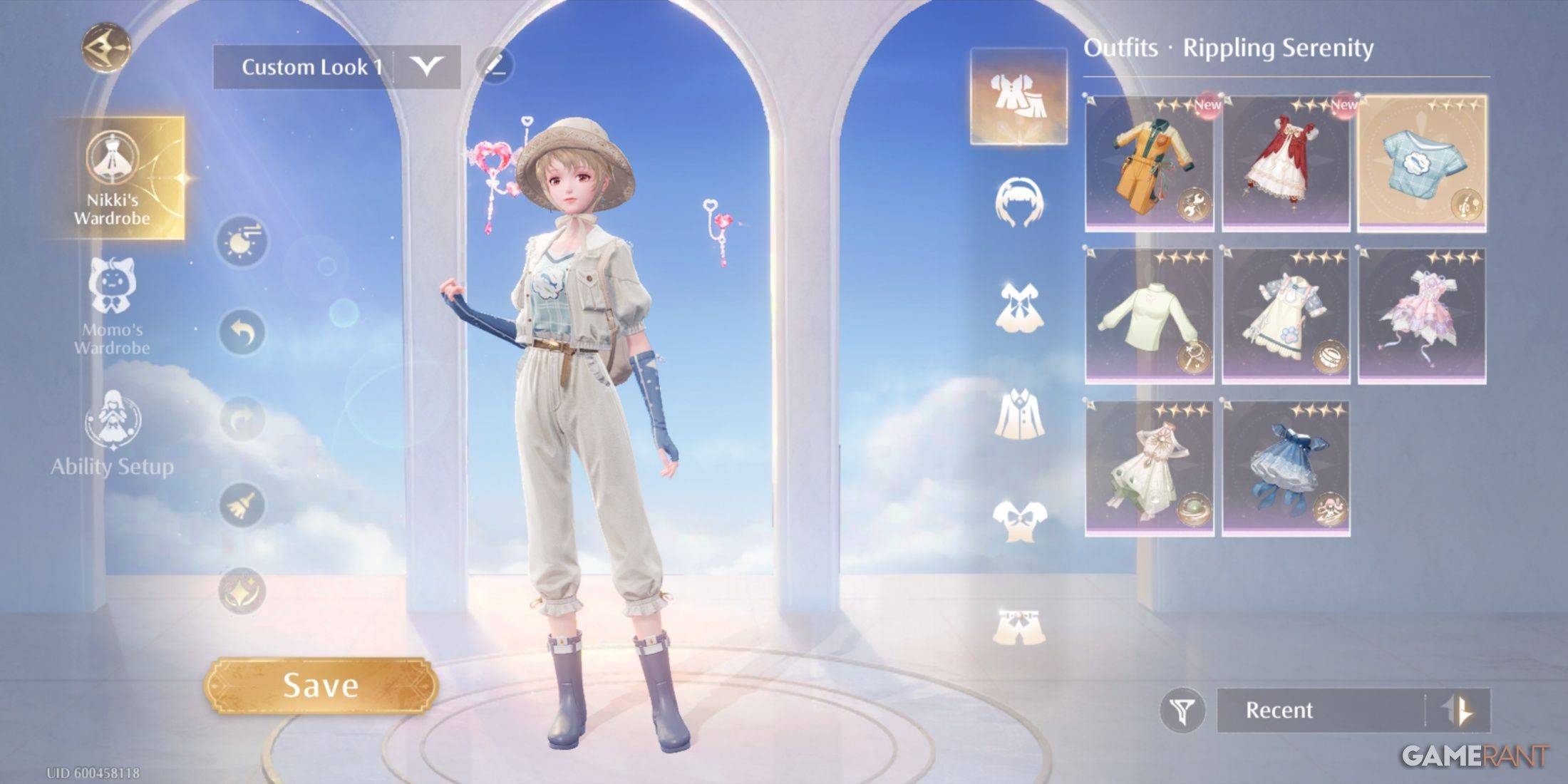 Rippling Serenity Outfit