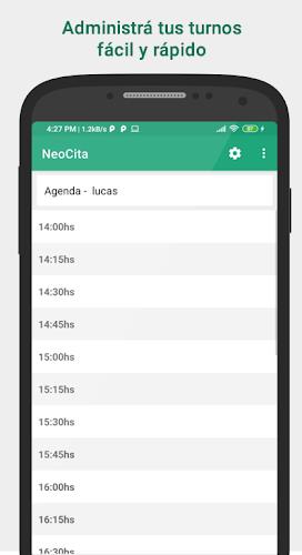 Neocita Gestión de turnos ภาพหน้าจอ 0
