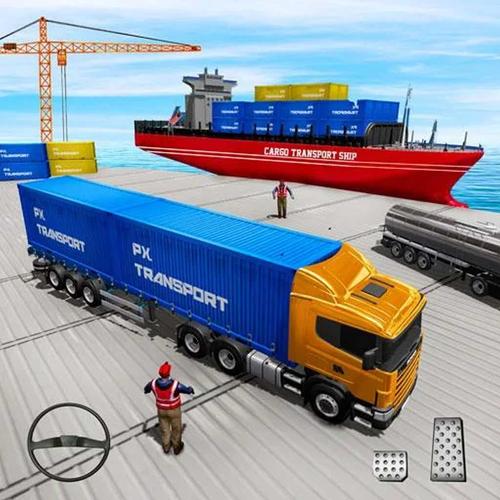 Cargo Transport Truck Driving应用截图第0张
