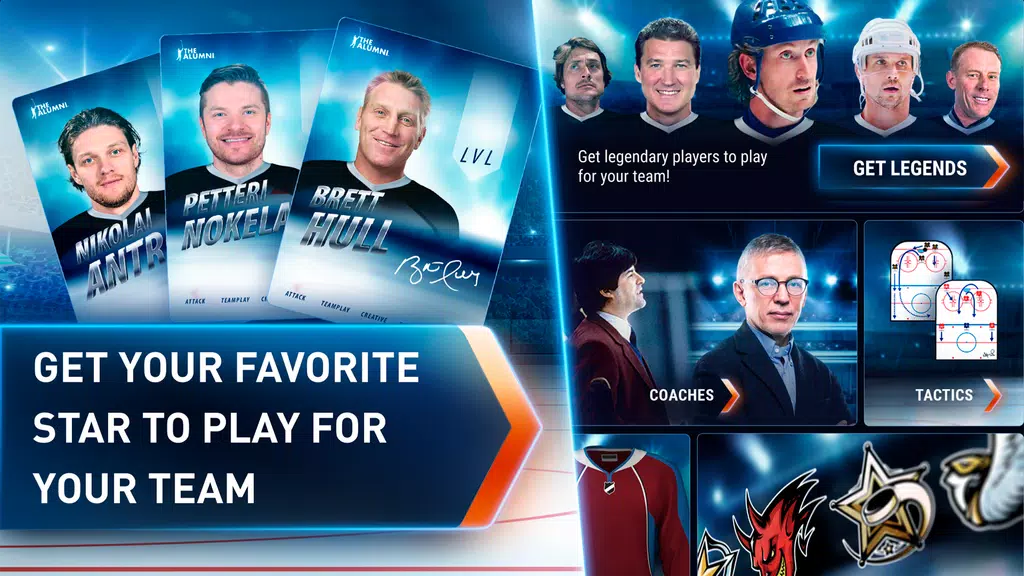 Schermata Big 6: Hockey Manager 2