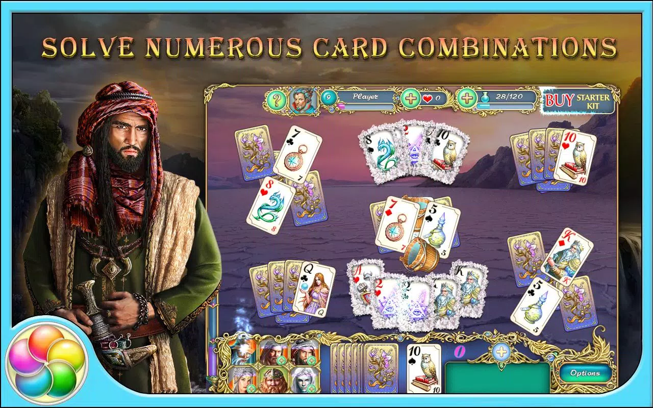 Schermata Tri Peaks Emerland Solitaire 1
