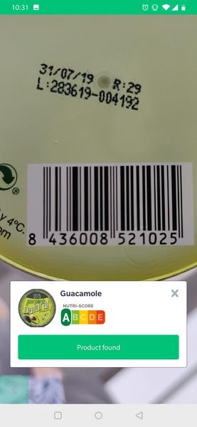 Healthy Food Scanner - GoCoCo Screenshot 2