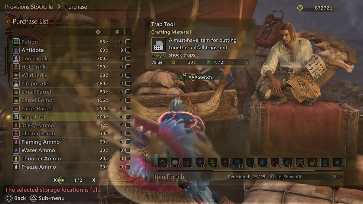 Monster Hunter Wilds Trap Tools Guide