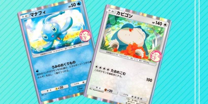 Pokémon TCG Pocket: Manaphy & Snorlax Featured in Wonder Pick