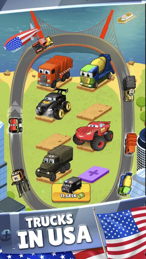 Merge Truck: Monster Truck Ekran Görüntüsü 0