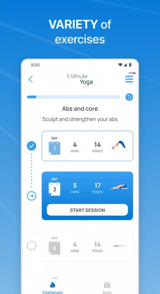 5 Minute Yoga 스크린샷 3