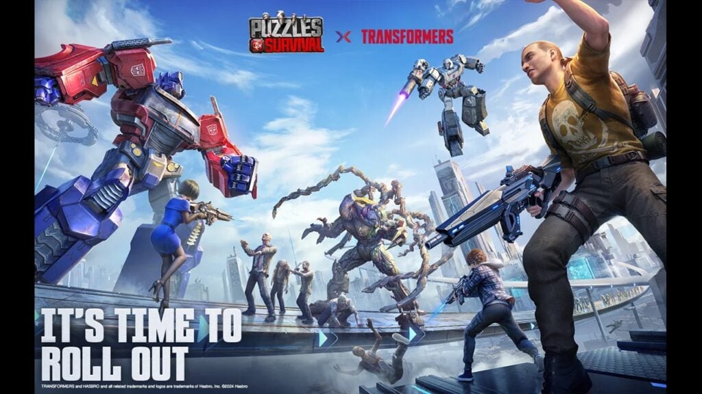 Puzzles & Survival Epic Transformers ပူးပေါင်းပူးပေါင်းမှုကိုထုတ်ဖော်ပြသခဲ့သည်