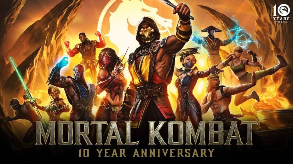 Mortal Kombat Mobile Marks Ulang Tahun ke -10 dengan Diamond, Watak Emas
