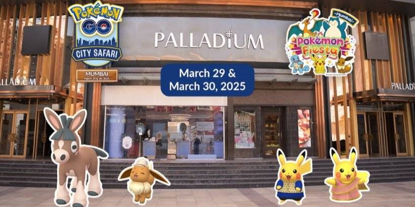 กิจกรรมPokémon Fiesta ที่ Phoenix Palladium, มุมไบ, อินเดีย