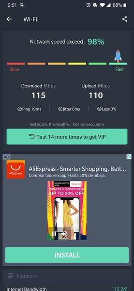 Internet speed test Meter স্ক্রিনশট 2