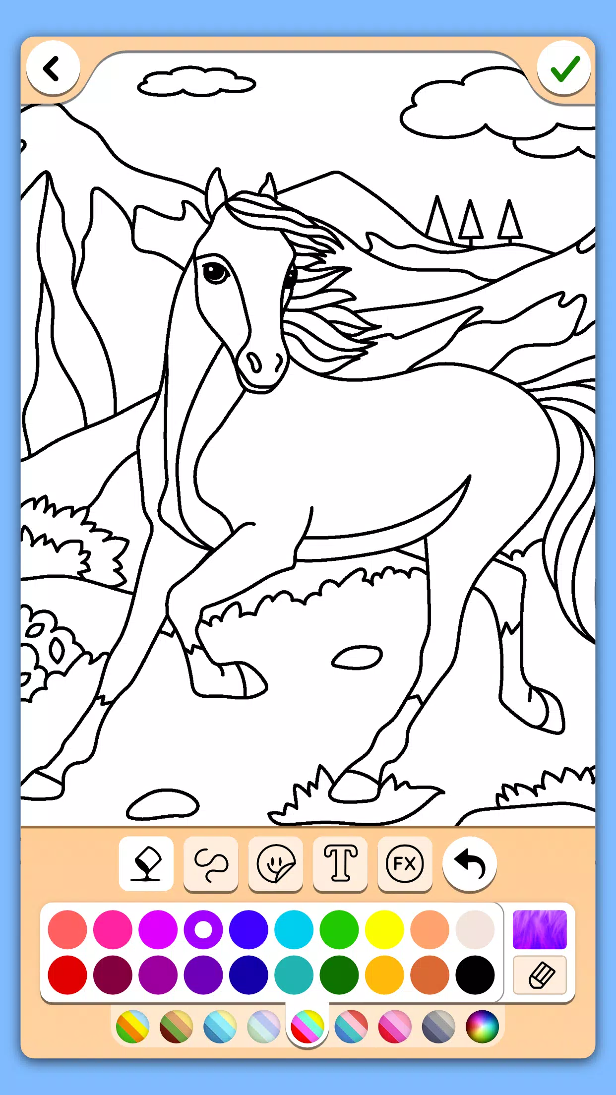 Coloring for girls and women Schermafbeelding 1