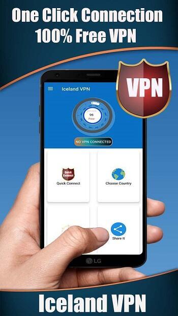 Iceland VPN Captura de pantalla 0