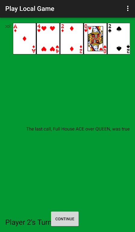 Schermata Liars’ Poker 1