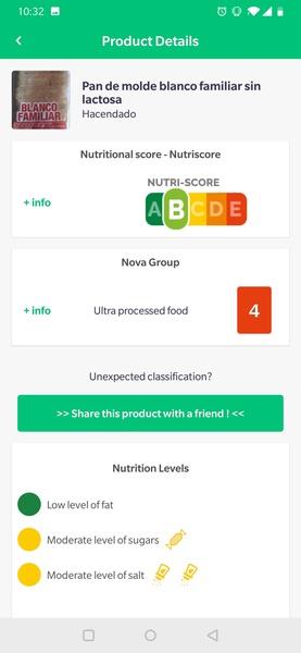 Healthy Food Scanner - GoCoCo Screenshot 3