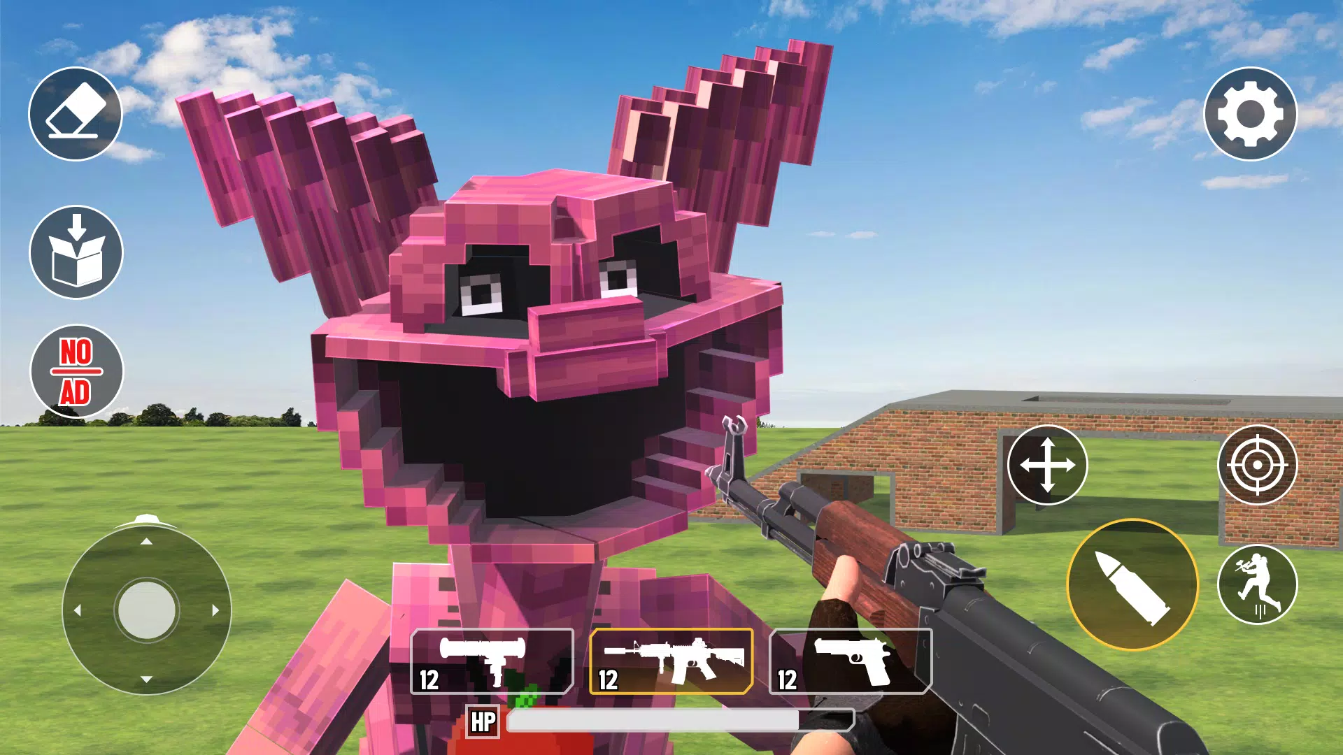 Shooter Nextbots: Sandbox Mod Captura de pantalla 0