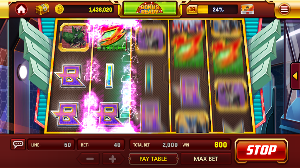 BIMA-X THE SLOTS Captura de pantalla 3