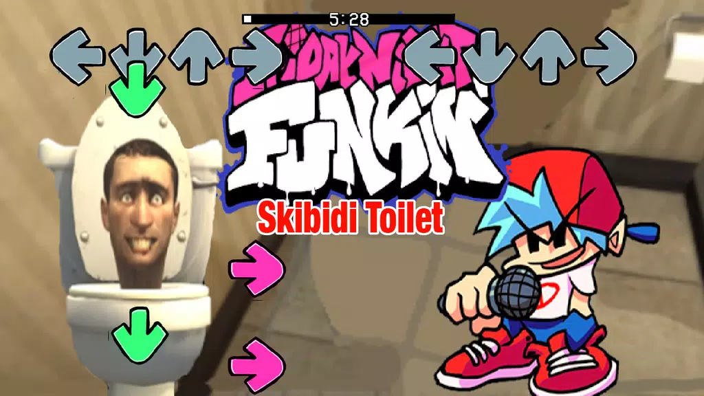 Skibin Toilet - FNF Скриншот 0