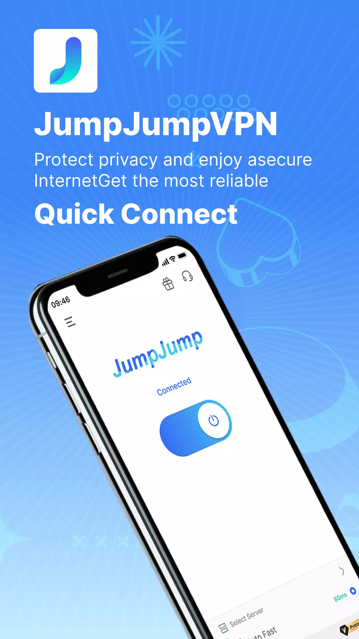 JumpJumpVPN स्क्रीनशॉट 0