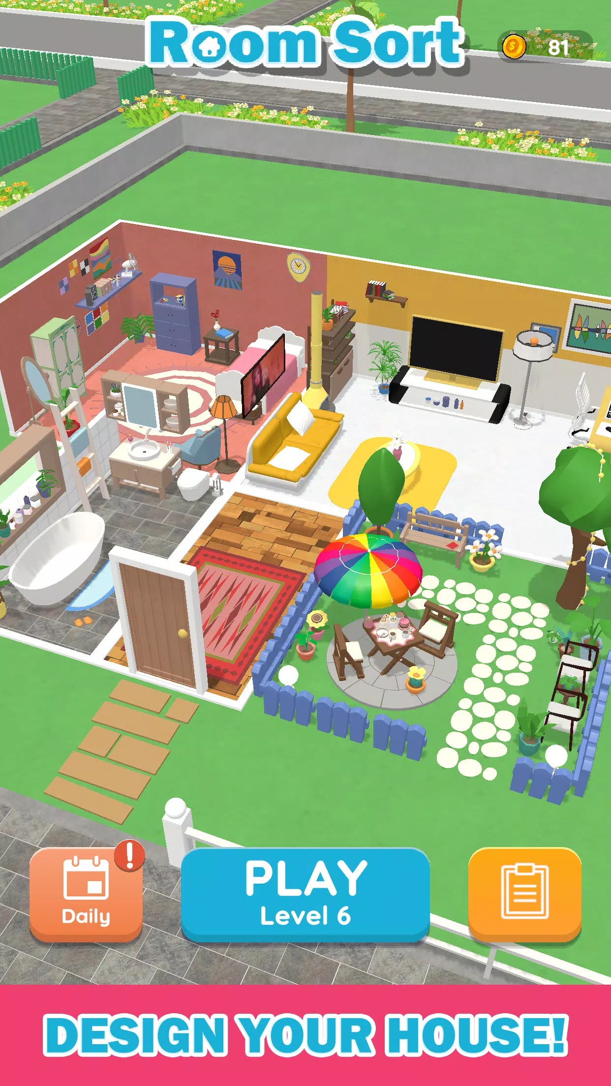 Room Sort - Floor Plan Game應用截圖第3張