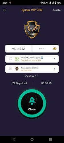 Spider VIP VPN 스크린샷 1