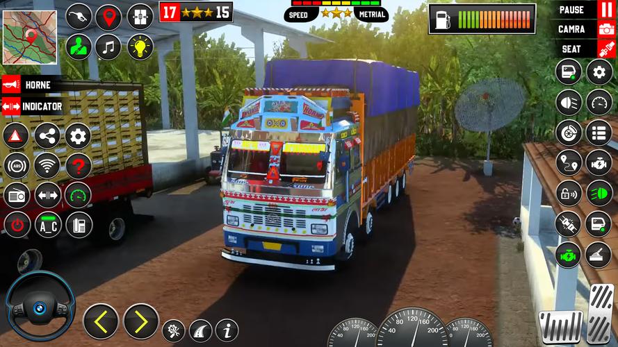 Indian Truck 3d Simulator 2024 Captura de pantalla 2