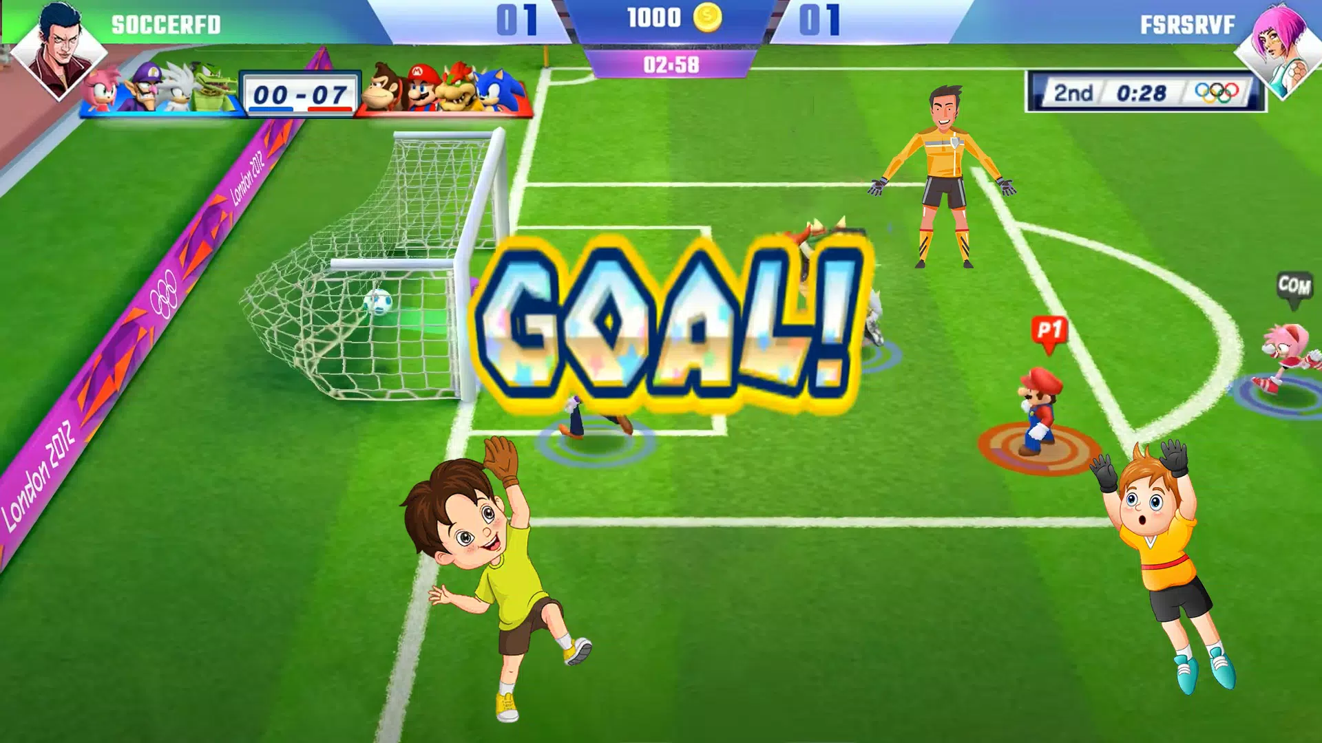 Mini Football Games Offline Captura de pantalla 2