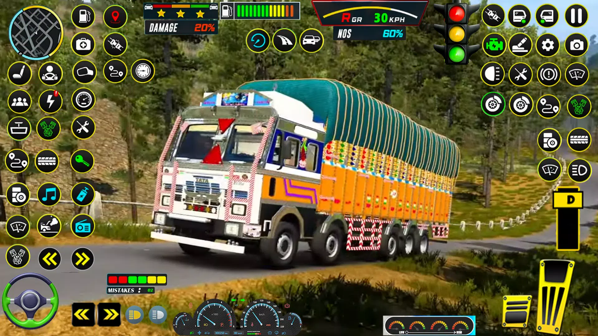 Indian Larry Truck Driving 3D Capture d'écran 1
