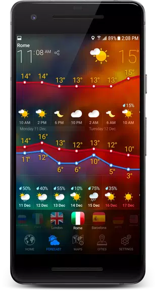 3D EARTH - weather forecast应用截图第2张