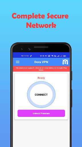 Dora VPN - Secure VPN Proxy ภาพหน้าจอ 0