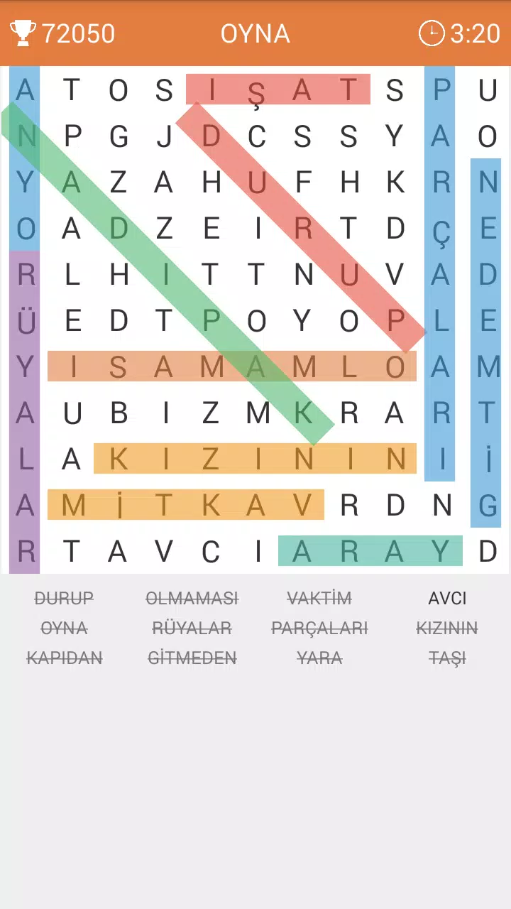 Kelime Bulmaca Capture d'écran 1